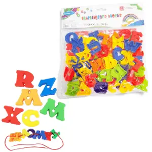 Set de letras para enhebrar