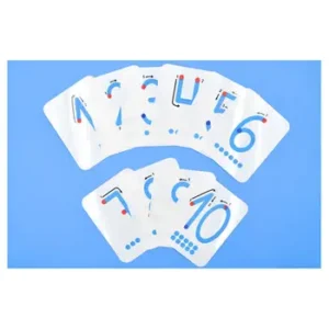 Números con textura del 1 al 10