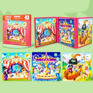 Puzzle magnético nivel 4 (3 en 1)
