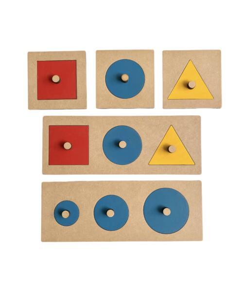 Set puzzles montessori