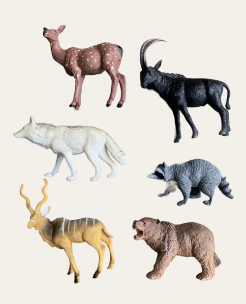 Set animales del bosque