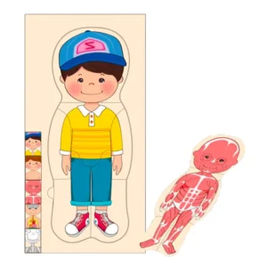 Puzzle Niño en capas