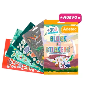 Block stickers dinosaurios