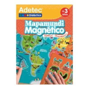 Láminas magnéticas mapamundi
