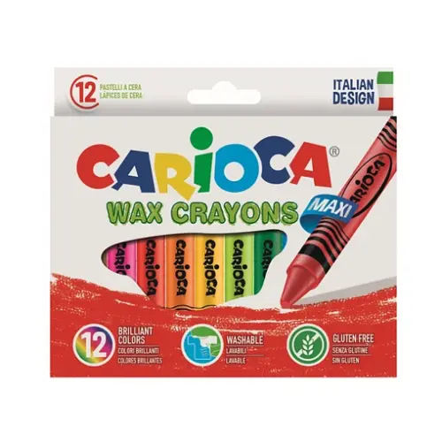 Crayon cera Jumbo 12 colores