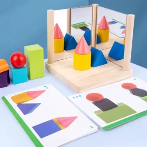 Cuerpos geométricos en espejo
