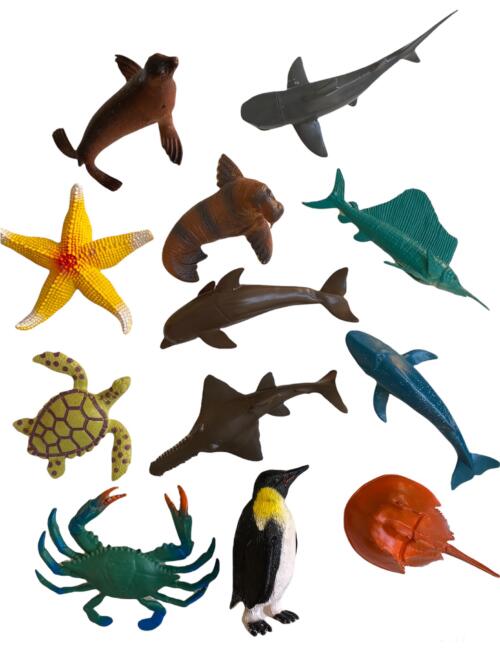 Set animales marinos 12 piezas - Imagen 2