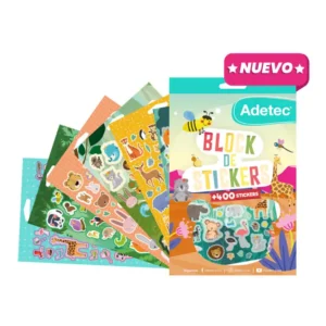 Block de stickers animales