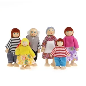 Familia articulados madera
