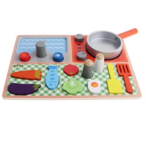 Tablero de cocina con encajes