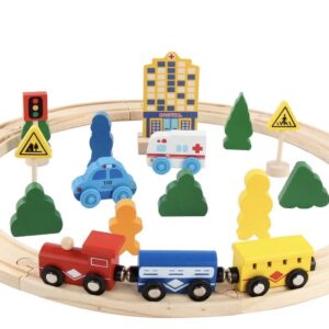 Pista de trenes imantados