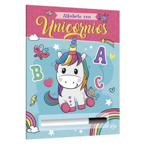 Alfabeto con unicornios