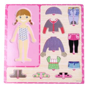 Tablero de encajes “Prendas de vestir niña”