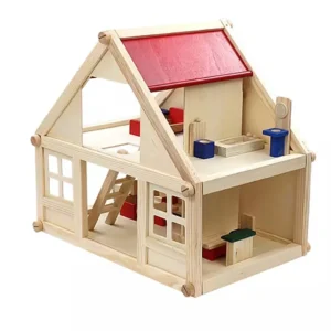 Casa de juego con mobiliario