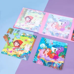 Puzzle magnético 3 en 1 “Cuentos infantiles” Nivel 4