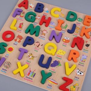 Tablero encaje abecedario