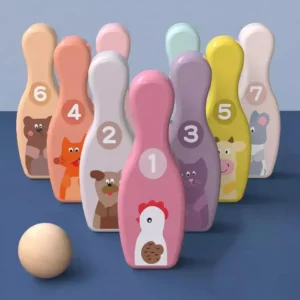 Juego de Palitroques madera