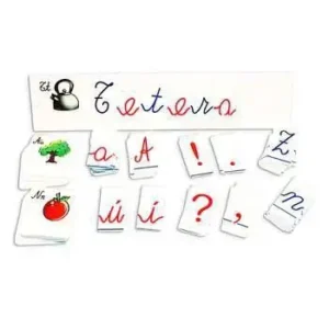 Set de letras móviles