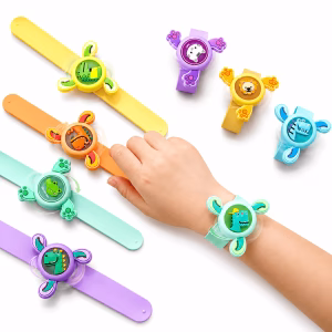 Reloj Spinner con luces