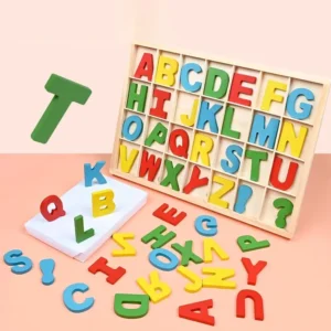 Set letras móviles de madera