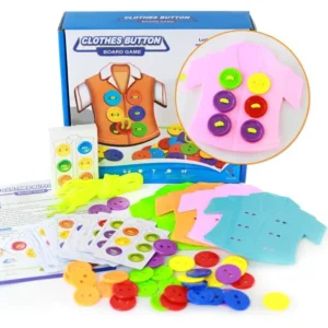 Enhebra botones en camisas