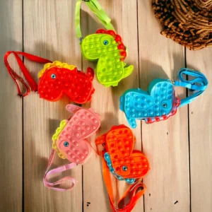 Cartera Dino Pop it