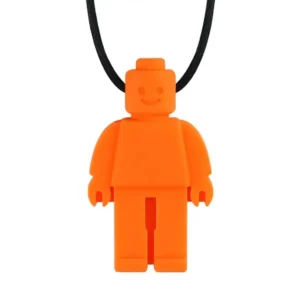 Collar sensorial mordedor Robot (naranjo)