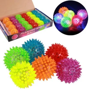 Pelota púas y luces