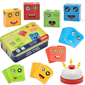 Juego de expresiones caja lata