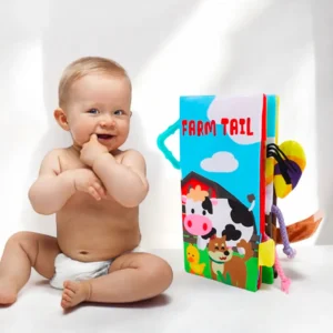 Libro de tela granja