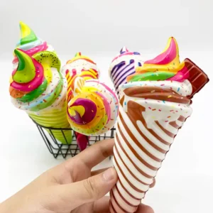 Helado sensorial con aroma