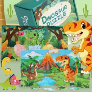 Pack puzzles dinosaurios