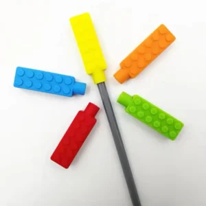 Mordedor lego para lápiz (1 pieza)