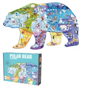 Puzzle oso polar 128 piezas