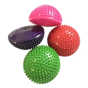 Pack 4 bosu erizo medio balón 16 cm