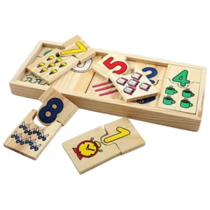 Puzzle asociación número cantidad