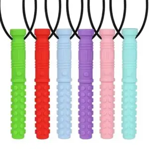 Set collar mordedor sensorial (6 piezas)