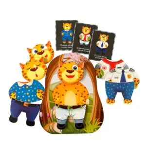 Puzzle vestir animales