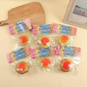 Hamburguesa sensorial pegajosa
