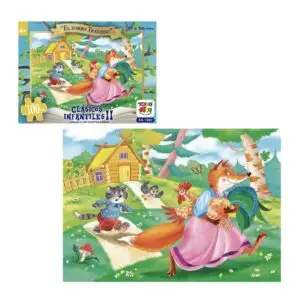 Puzzle el zorro travieso 100 pcs