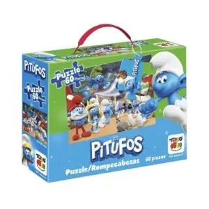 Puzzle pitufos 60 pcs