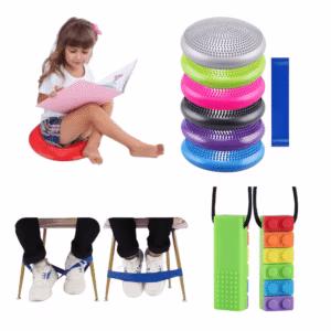 Kit cojín + collar mordedor + banda para silla