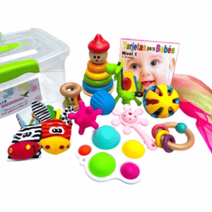 Caja Sensorial de estimulación bebé 6 a 24 meses