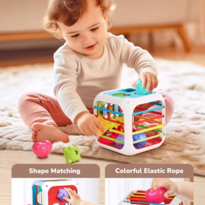 Cubo actividades bebé 7 en 1