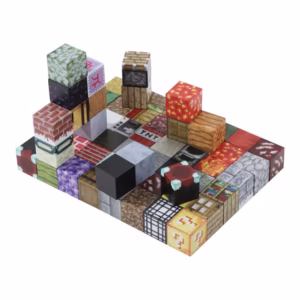 Cubos magnéticos Minecraft 48 pcs