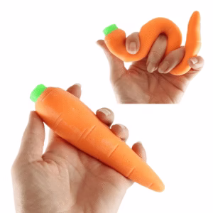Zanahoria sensorial de arena