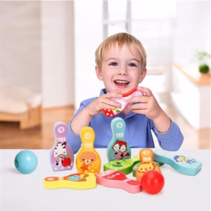 Juego palitroques madera mini