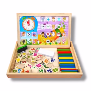 Caja multifuncional aprendizaje matemáticas