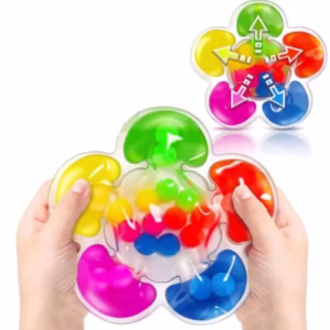 Juego sensorial gel clasificación flor