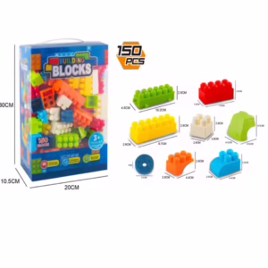 Bloques de construcción medianos 150 pcs